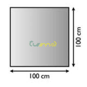 plech pod kachle, hr.1,5mm 100x100  /Lienbacher/antracit 1942